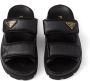 Prada Gewatteerde slippers Zwart - Thumbnail 4