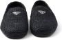 Prada Geweven loafers met logo Zwart - Thumbnail 5