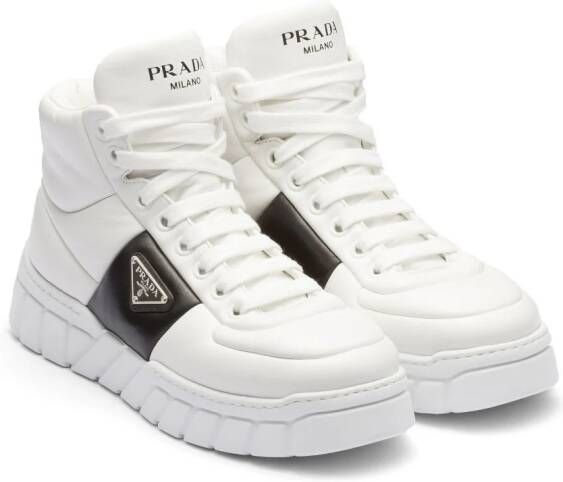 Prada High-top sneakers Wit