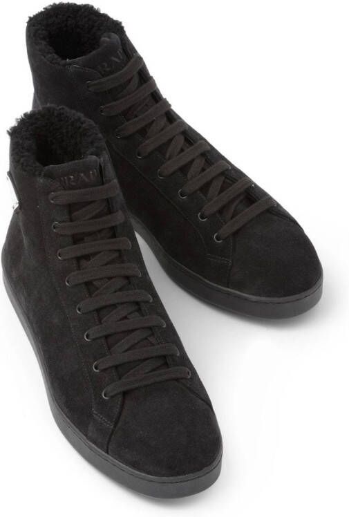 Prada High-top sneakers Zwart