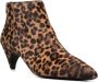 Prada Laarzen met luipaardprint Bruin - Thumbnail 2