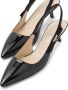 Prada Lakleren slingback pumps Zwart - Thumbnail 5