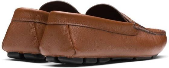 Prada Leren loafers Bruin