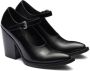 Prada Leren pumps Zwart - Thumbnail 2