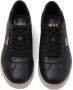 Prada Leren sneakers met logo Zwart - Thumbnail 4