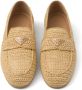 Prada Loafers met logo Beige - Thumbnail 4