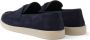 Prada Loafers met logo Blauw - Thumbnail 4