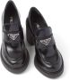 Prada Leren sneakers Zwart - Thumbnail 4