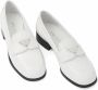 Prada Loafers met logoplakkaat Wit - Thumbnail 4