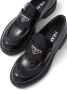 Prada Leren sneakers Zwart - Thumbnail 4