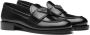 Prada Loafers met logoplakkaat Zwart - Thumbnail 2