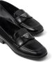 Prada Loafers met logoplakkaat Zwart - Thumbnail 5