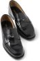 Prada Loafers met logoplakkaat Zwart - Thumbnail 4