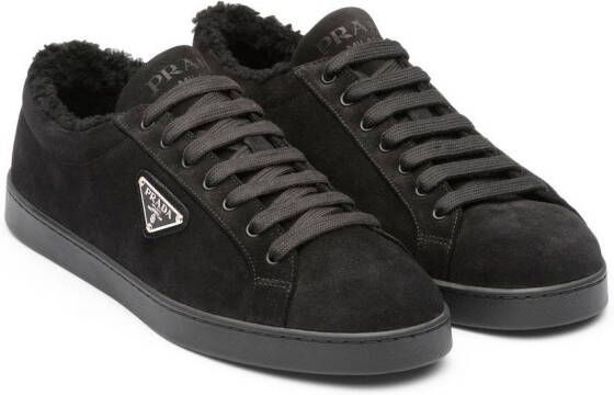 Prada Low-top sneakers Zwart