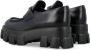 Prada Monolith leather loafers Zwart - Thumbnail 3