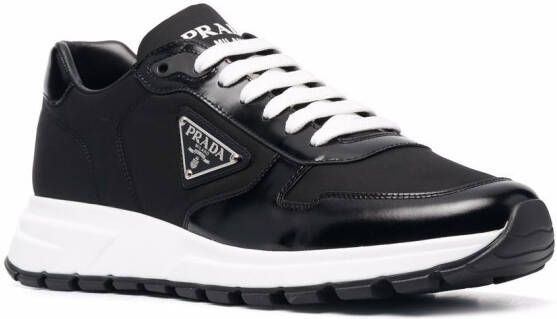 Prada Re-Nylon low-top sneakers Zwart