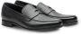 Prada Saffiano klassieke loafers Zwart - Thumbnail 2