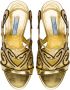 Prada Sandalen met bandjes Goud - Thumbnail 4