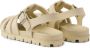 Prada Sandalen met logo Beige - Thumbnail 3