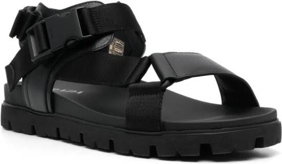 Prada Sandalen met open neus Zwart