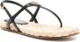 Prada Slingback sandalen met logo Zwart - Thumbnail 2