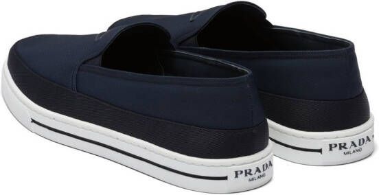 Prada Slip-on sneakers Blauw