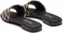 Prada Slippers met logoplakkaat Zwart - Thumbnail 3