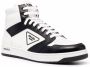 Prada Sneakers met contrasterende afwerking Wit - Thumbnail 2