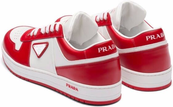 Prada Sneakers met logopatch Wit