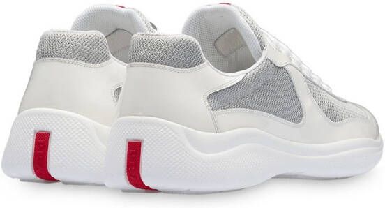 Prada America's Cup low-top sneakers Wit