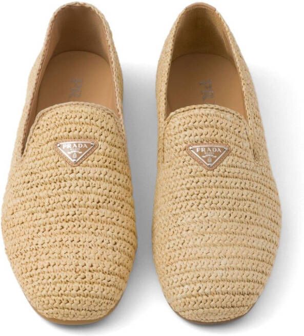 Prada Suède loafers Beige