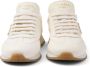 Prada Leren sneakers met logo Beige - Thumbnail 4