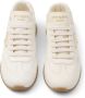 Prada Leren sneakers met logo Beige - Thumbnail 5