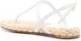 Prada Slingback sandalen met logo Wit - Thumbnail 3