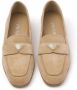 Prada Loafers met logo Beige - Thumbnail 4