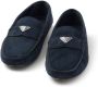 Prada Loafers met logo Blauw - Thumbnail 5