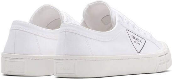 Prada Wheel low-top sneakers Wit