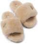 Prada Wollen slippers Beige - Thumbnail 3