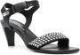 Premiata 65mm sandalen verfraaid met studs Zwart - Thumbnail 2