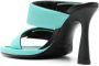 Premiata 95mm leren muiltjes Blauw - Thumbnail 3