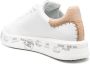 Premiata Witte Leren Sneakers met Beige Details White Dames - Thumbnail 14