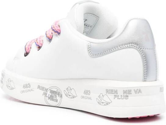 Premiata Belle leren sneakers Wit