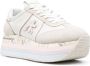 Premiata Beth sneakers met plateauzool Beige - Thumbnail 2