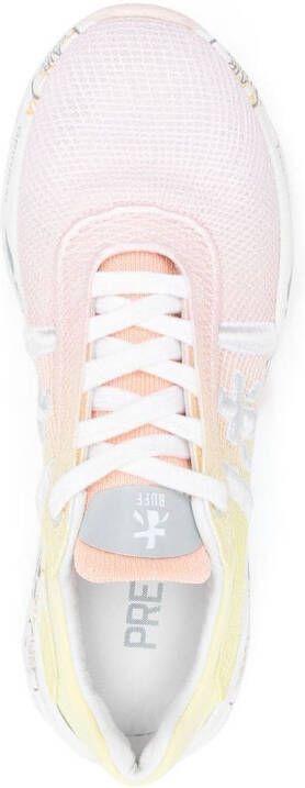 Premiata Buff low-top sneakers Geel