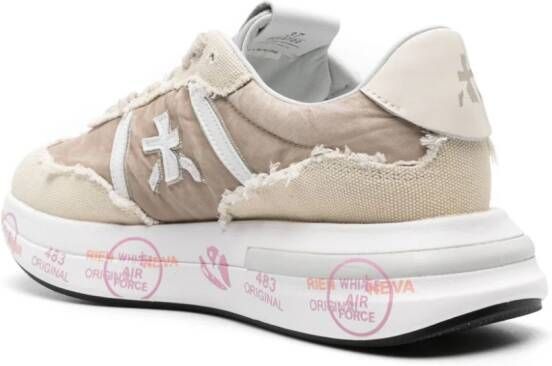 Premiata Cassie 6722 canvas sneakers Beige