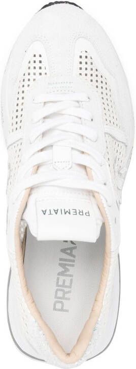 Premiata Cassie low-top sneakers Wit