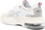 Premiata Drake sneakers met logopatch Beige - Thumbnail 3