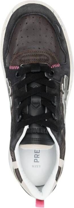 Premiata Drake sneakers met logopatch Bruin