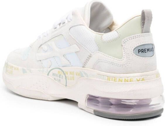 Premiata Drake sneakers met vlakken Beige