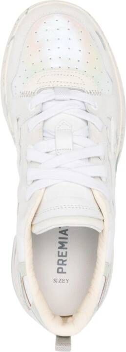 Premiata Drake sneakers met vlakken Beige